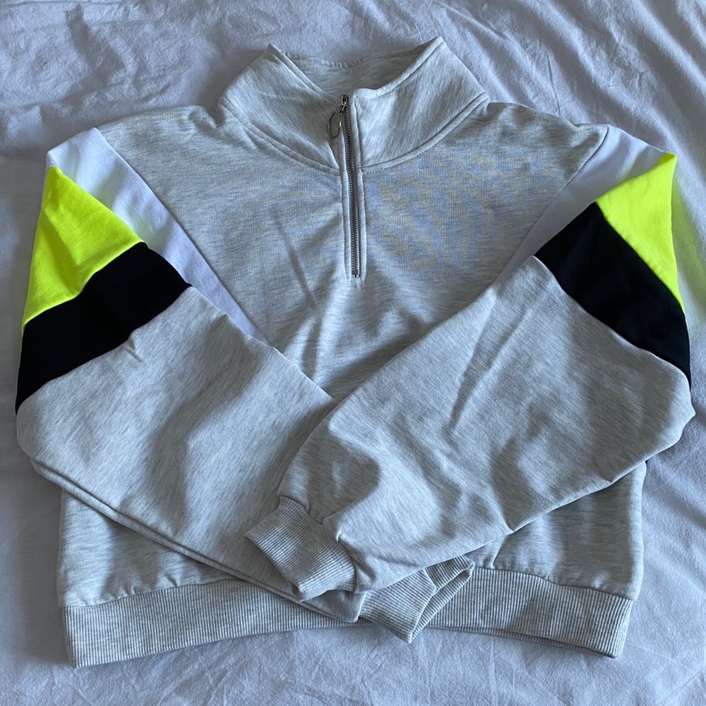 Cropped Quarter Zip